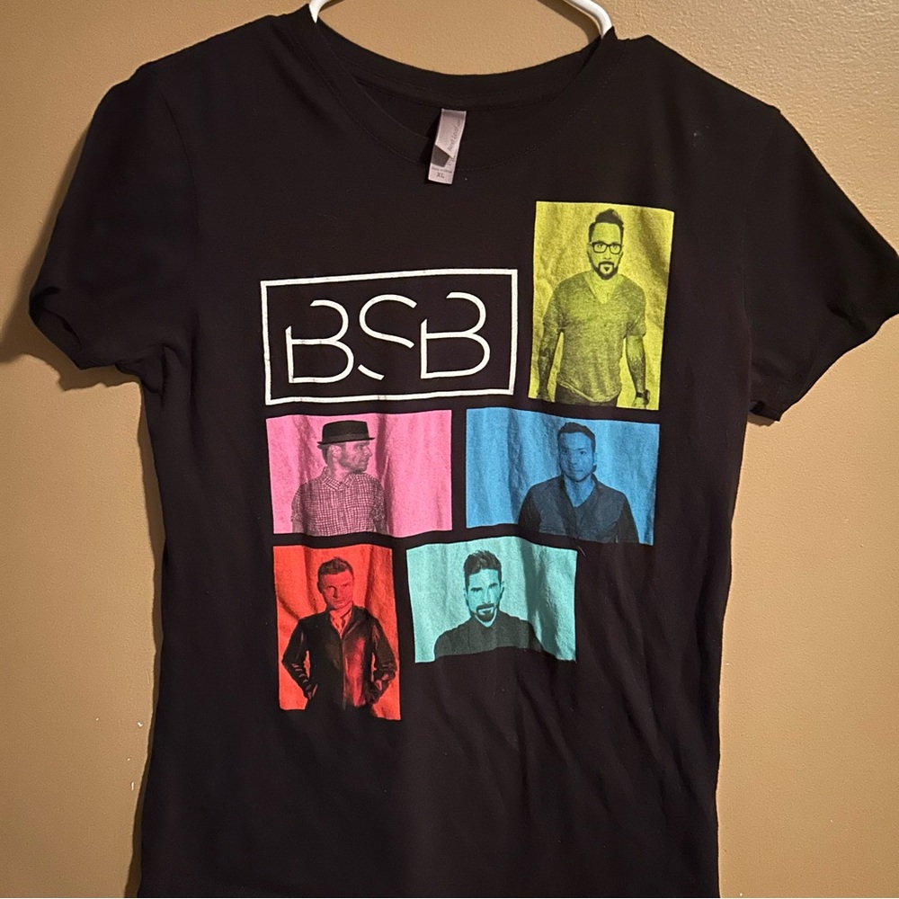 Backstreet Boys (BSB) Black Graphic T-Shirt